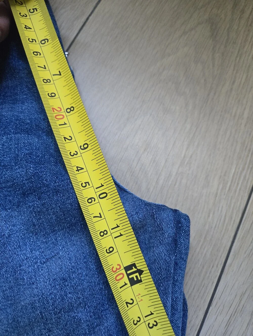 True Religion Big T Sarah Straight Fit Blue High Rise Jeans Size 28 - Picture 8 of 10